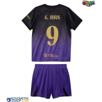 Otroški Nogometni dresi Barcelona Gabriel Jesus #9 Gostujoči 2026-27 Kratek Rokav (+ Kratke hlače)